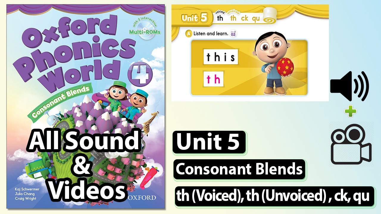 Oxford Phonics World 4 - Unit 5: th (Voiced), th (Unvoiced) , ck, qu