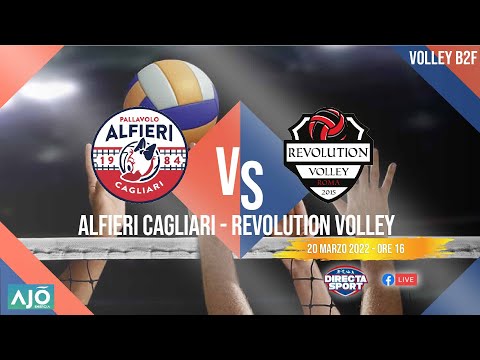 Volley B2F - Pall. Alfieri Cagliari- AS Revolution Volley (1-3)