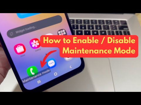 How to Enable / Disable Maintenance Mode on Samsung Phones - Protect Your Data When Send to Repair!