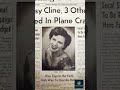 Patsy Cline’s Final Prophetic Words #shortsfeed #outlawcountry #countrymusic