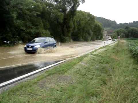Hochwasser in Kirchbach am 24. Juni 2009