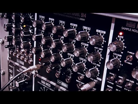 AJH Filter Bank & Glide modules — SynthFest UK 2018
