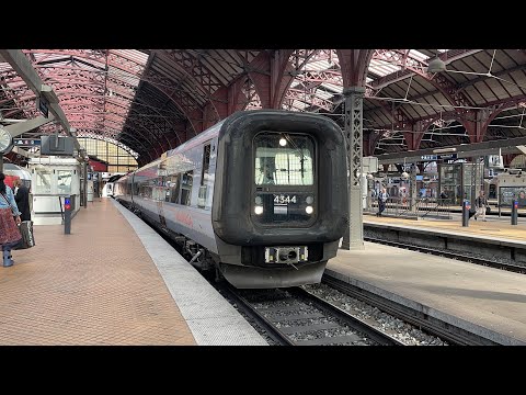 Tog i København H del 1 | Train in Copenhagen Central part 1