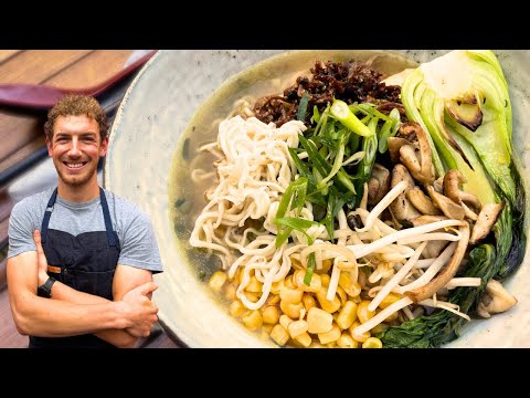 Flavour Packed Vegan Ramen Recipe (Savoury and Umami Goodness)