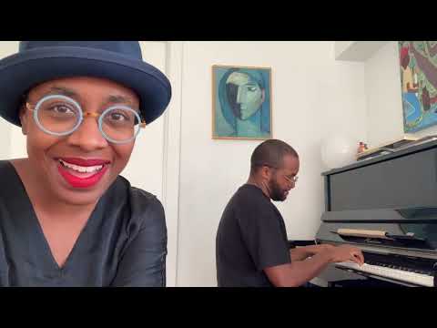 Cecile McLorin Salvant and Sullivan Fortner mini concert August 2020