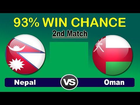 Oman Quadrangular T20I Series 2022 : Oman vs Nepal, 2nd Match Analysis & Prediction