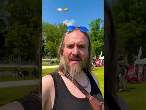 Christopher Street Day in Rosenheim mit Fefe🏳️‍⚧️#shorts#csd