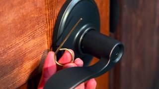 Switching the Handing of a Schlage Privacy/Passage Lever (F10/F40)