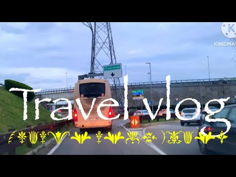 Drive car, Italy|Travel vlog in Italy[Rozzano To Rho]