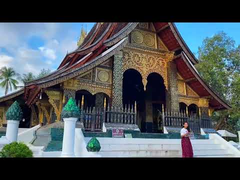 Chùa Wat Xiêng Thong Luông Pha Bang l ký sự Lào