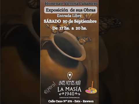 30 de Septiembre de 2023 - ✨️ Exposición Obras de Arte de Victoria Cañamero 🎨