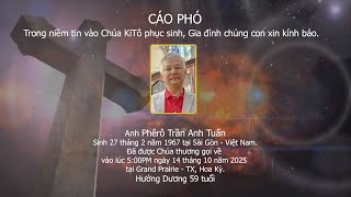 Cáo Phó Anh Trần Anh Tuấn