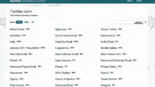 Twitter Help Center   About Twitter Translate