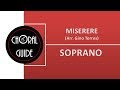 Miserere - SOPRANO