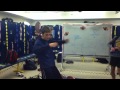 Tomer Yosef Little Man OakwoodXC locker room after practice