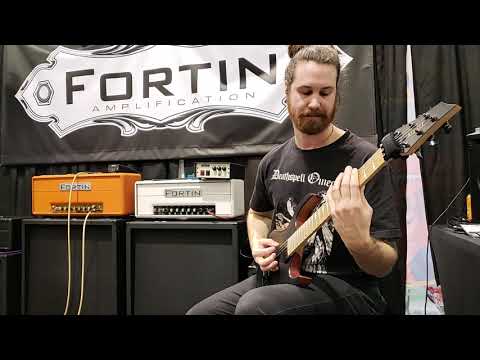Justin McKinney NAMM Demo at the Fortin Amps Booth Video 2