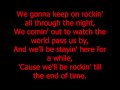 Ateens - Rockin' - Lyrics 