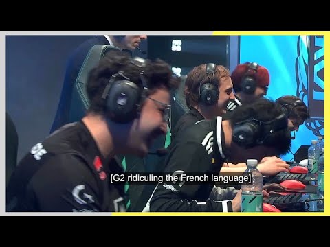 G2 make Fun of Hans Sama French saying Spongebob