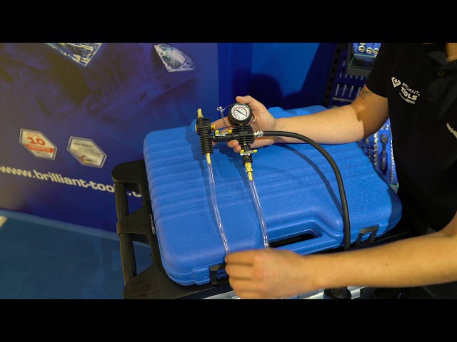 Video teaser for BRILLIANT TOOLS BT521150 Master Kühlsystem-Diagnose-Satz | 27-tlg [Powered by KS TOOLS]