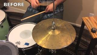 How to Make Your Cheap Cymbals Sound Amazing