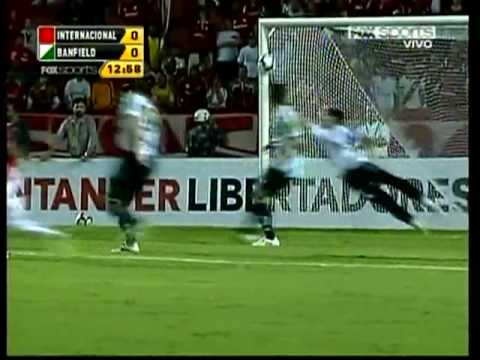 Inter 2-0 Banfield - Copa Libertadores 2010- Resumen