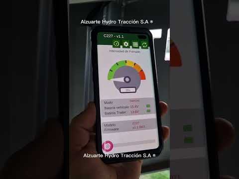 Brake Linkage C227 Android iPhone Alzuarte Hydro Traction S.A®
