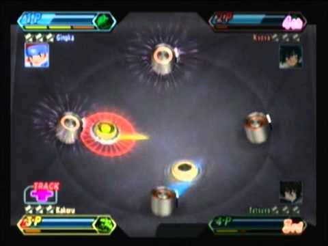 beyblade metal fusion wii gameplay