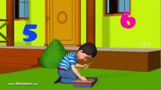 One Two buckle my shoe - 3D Animation English nursery rhyme for children