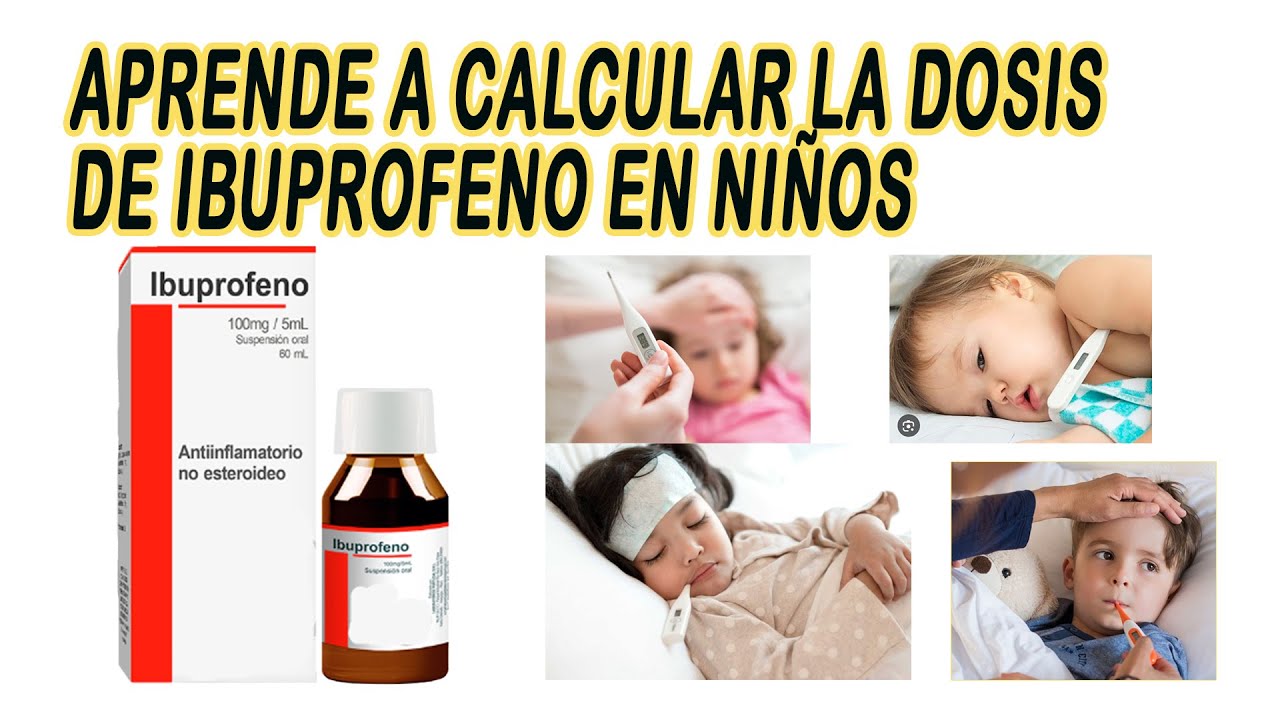 Cómo calcular la dosis de ibuprofeno en niños - DR. APARI 👨‍⚕️