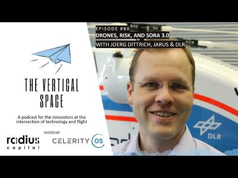 #80 Joerg Dittrich, JARUS & DLR: Drones, risk, and SORA 3.0