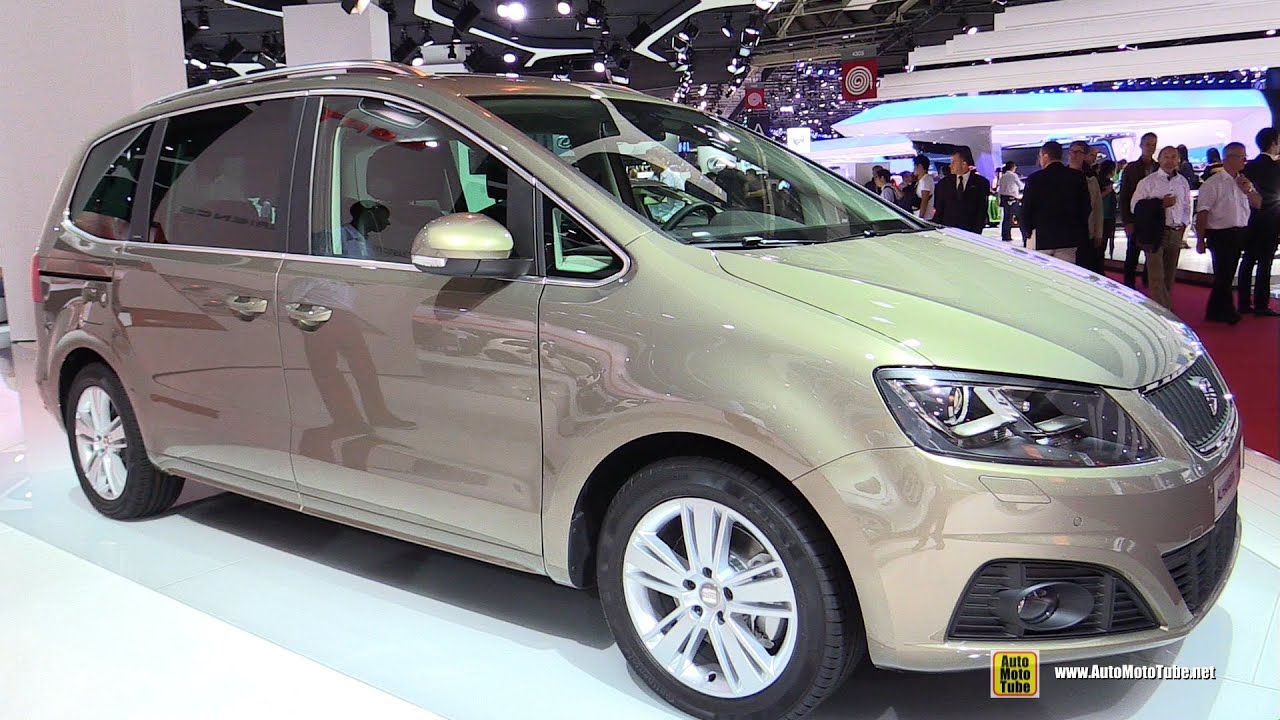 2015 Seat Alhambra i-Tech - Exterior and Interior Walkaround - 2014 Paris Auto Show