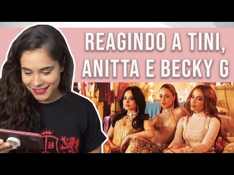 REAGINDO A LA LOTO (TINI, BECKY G & ANITTA) - React | Reação | Reacción
