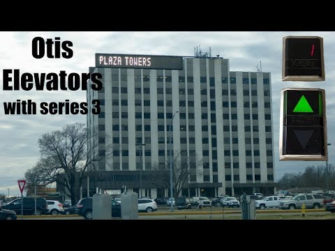 Nice Glass Otis Traction Elevators @ Plaza Towers - Springfield, MO