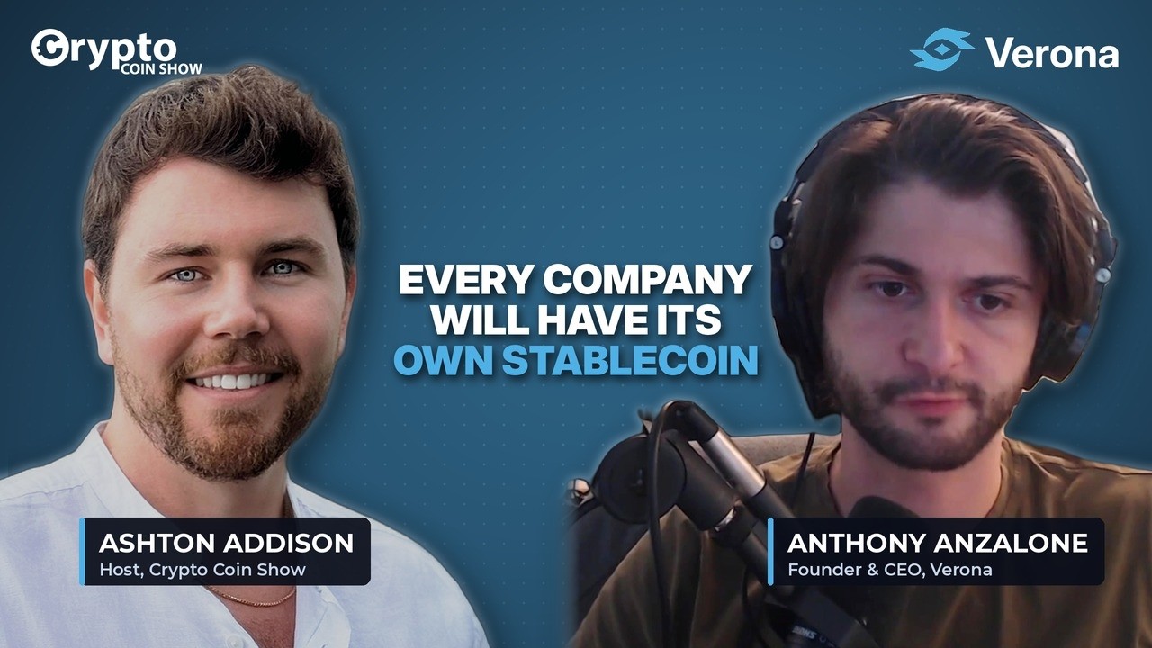 Why Every Company Will Launch a Stablecoin: verUSD with Verona's Anthony Anzalone