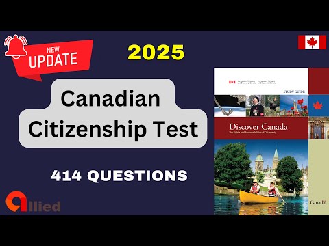 Canadian Citizenship Test 2025 – 414 Real Past-Test Questions & Answers