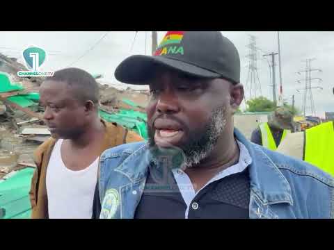 2 Feared Trapped After Avenor 3-Storey Building Collapse in Accra