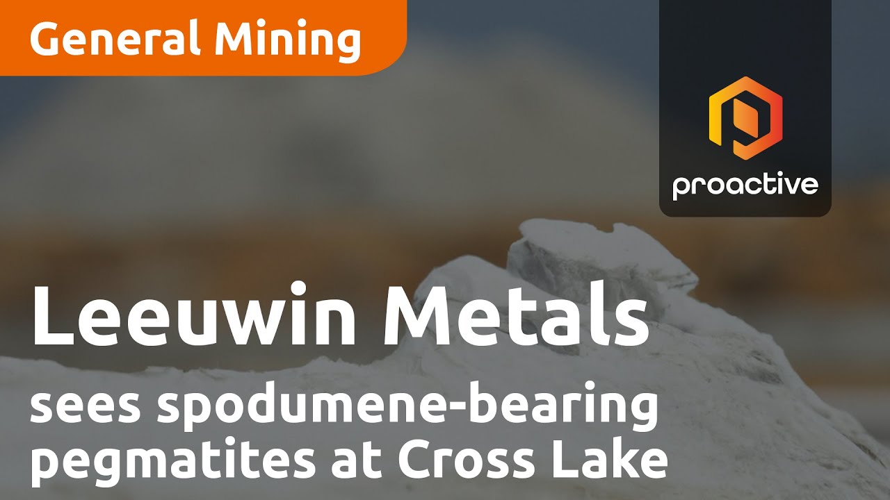 Leeuwin Metals sees multiple spodumene-bearing pegmatites at Cross Lake