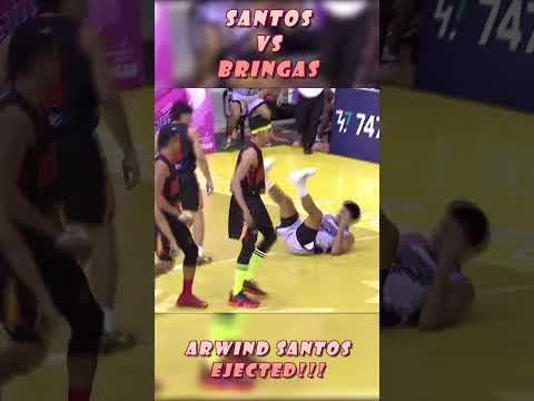 SANTOS VS BRINGAS 🔥🔥🔥 Did Arwind Santos Really Get Ejected?