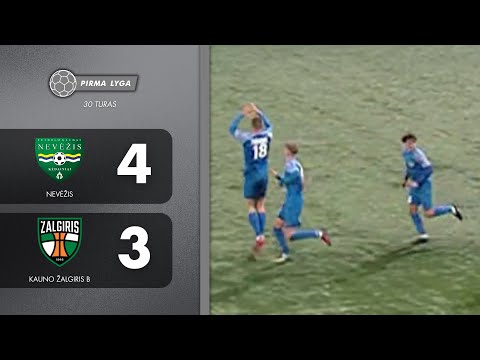 30 TURAS | Nevėžis - Kauno Žalgiris B | SANTRAUKA