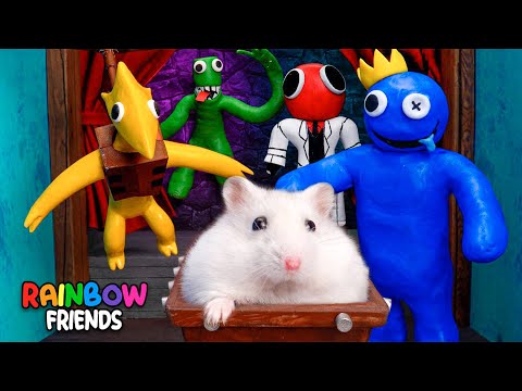 All Amazing RAINBOW FRIENDS CHALLENGES: Hamsterious Facing NEW MONSTERS!