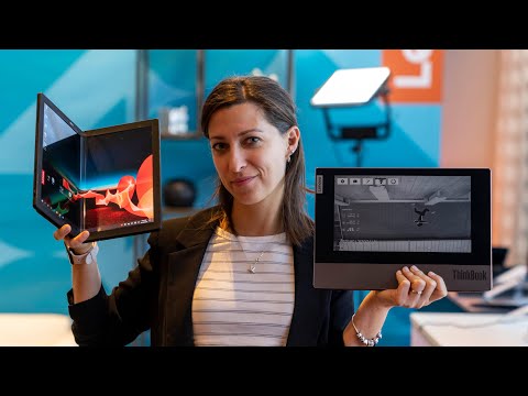 External Review Video WPSBddlTWww for Lenovo ThinkPad X1 Fold Foldable Laptop (2020)