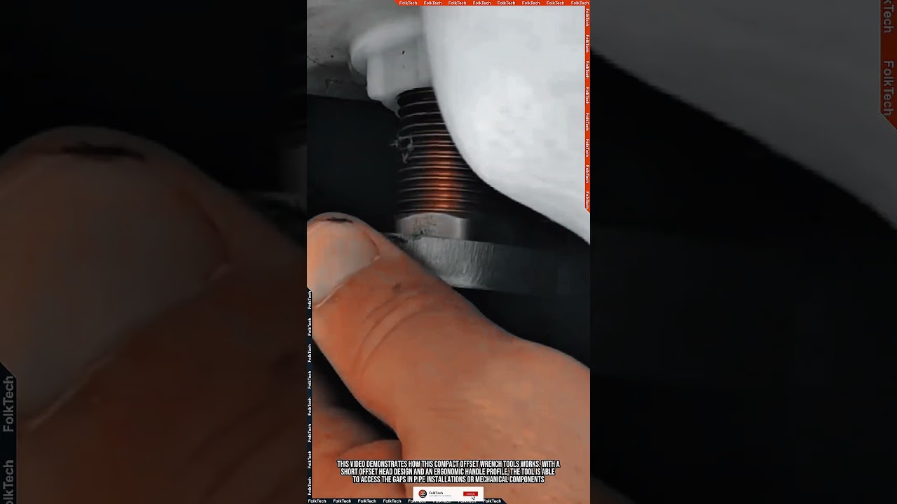 Wrench Tool: Compact Offset Wrench Tight Space Innovation #tool #tools #innovation