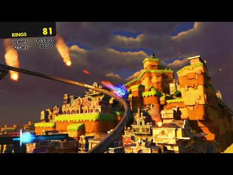 185   Walkthrough FR l Sonic Forces l Missions de Sauvetage 24 Bleu Sunset Heights   City