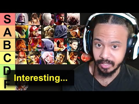 Criticizing Broski's Street Fighter 6 tier list because I can