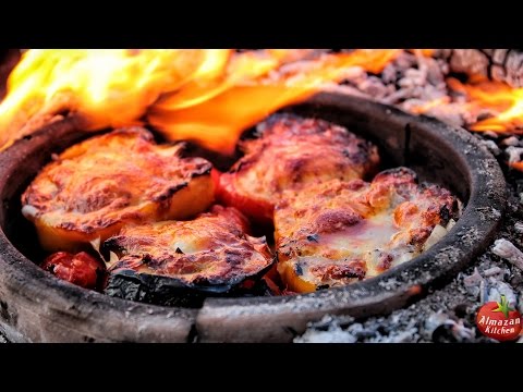 Epic Stuffed Peppers! - Cooking Outside on Winter