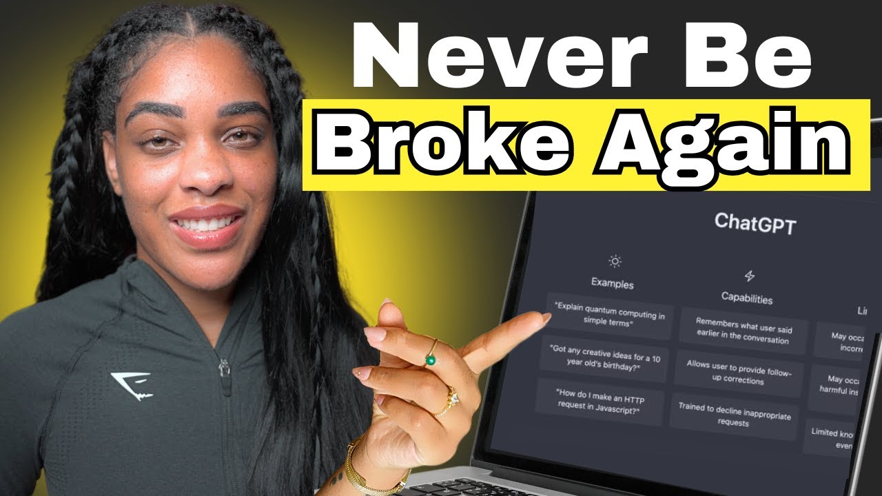 If You’re Broke but Ambitious, Ask ChatGPT These Questions (Digital Product Tutorial)