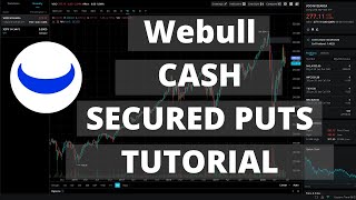 How To SELL Cash Secured Puts On Webull EASY Step By Step For Beginners!
