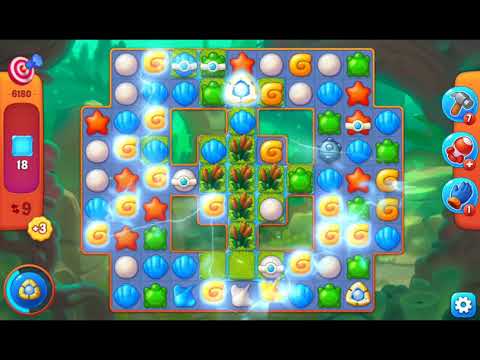 Fishdom 2021 - Challenge Level 6180   #playrix #fishdom #gaming6180