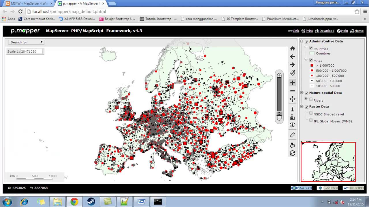 Video Tutorial Install mapserver
