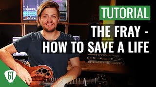 The Fray - How to Save a Life | Gitarren Tutorial Deutsch